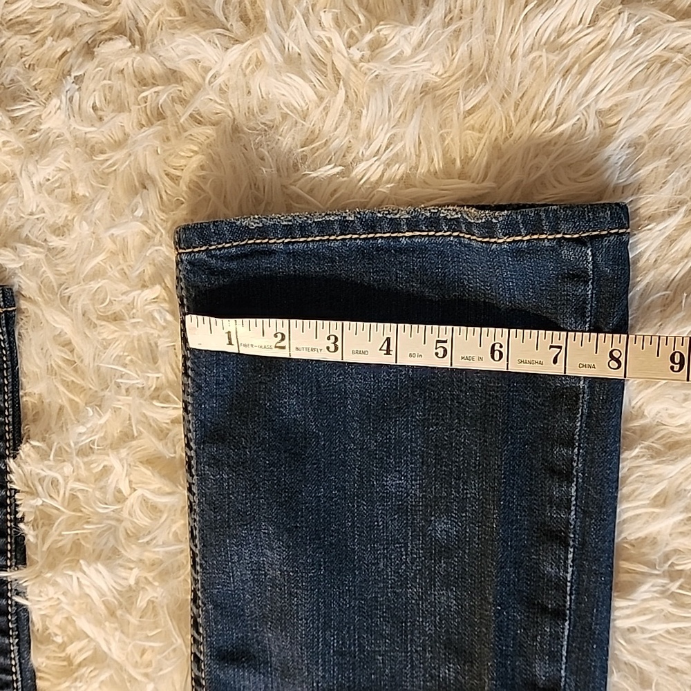 Miss Me  Boot Blue Jeans 98 % Cotton - Picture 12 of 12